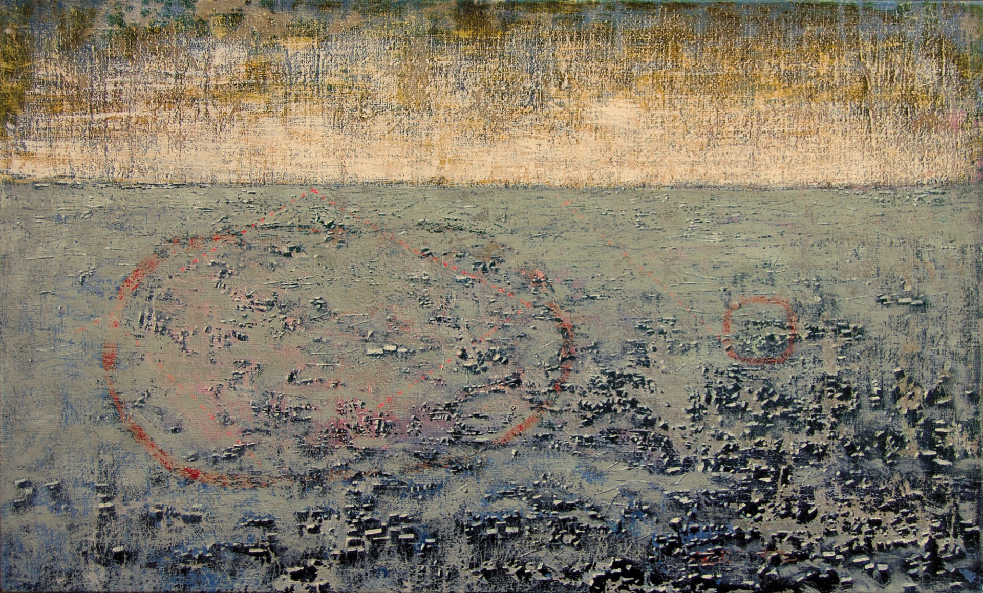 The further north 100x60cm own technique