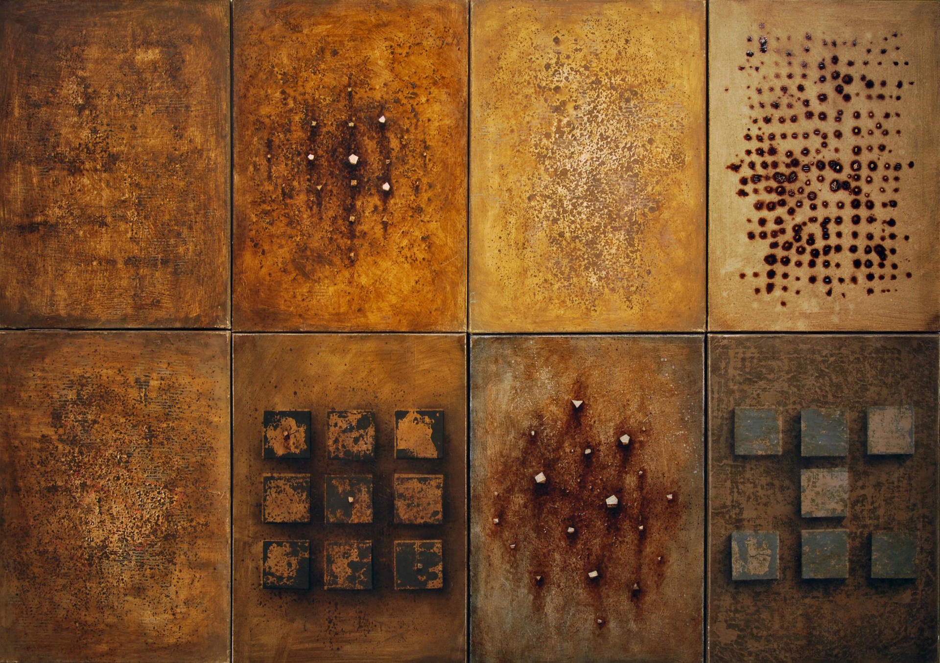 Eight phenomena, 8 70x50cm