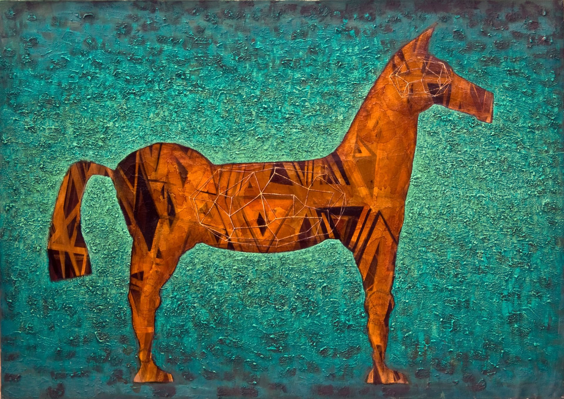 Horse AB 100x140cm